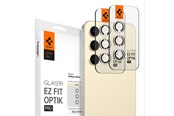 Andra mobiltillbehör - Spigen Glass tR EZ Fit Optik Pro 2 Pack - yellow - Samsung Galaxy S24+ - AGL07436