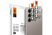 Andra mobiltillbehör - Spigen Glass tR EZ Fit Optik Pro 2 Pack - gray - Samsung Galaxy S24 Ultra - AGL07426