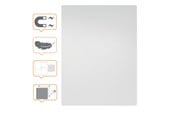 Konferens & Presentation - Nobo Ramlös Magnetisk Modulär Whiteboard 600x450mm - 1915656