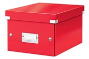 Arkivering & Förvaring - Leitz Förvaringslåda Click & Store WOW Small Röd - 60430026