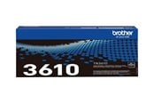 Skrivartillbehör-bläck-toner - Brother TN3610 - black - original - toner cartridge - TN3610