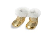 Dockor & Tillbehör - Heless Doll shoes Gold 38-45 cm - 840