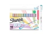 Skriv- och ritverktyg - Sharpie S-Note Duo Överstrykningspenna | Kreativa tuschpennor med två ändar av pastell | Kula och bred spets för markering, teckning, journalföring och mycket mer | 16 delar - 2182115