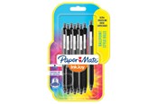 Skriv- och ritverktyg - Paper Mate InkJoy 300RT Kulspetspennor med tryckknapp | Mediumspets (1,0 mm) | Svart | 8 stycken - 1956579