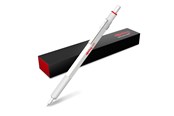 Skriv- och ritverktyg - Rotring rOtring 600 metallisk penna | Mittpunkt | Svart bläck | Pärlvit pipa med halkfritt räfflat grepp | Påfyllningsbar | 1 del - 2183890