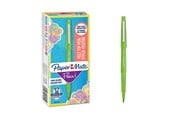 Skriv- och ritverktyg - Paper Mate Flair filtspetspennor | Mediumspets (0.7mm) | Lime | 12 stycken - S0971650