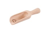 Lekkök och tillbehör - Goki Wooden Flour Scoop Heart Small 10cm - 51479