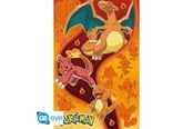 Merchandise - ABYstyle - POKEMON Poster Fire Type (91.5x61cm) - Affisch - GBYDCO557