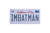 Merchandise - FaNaTtik - DC Batman Number Plate Tin Sign - THG-DC58