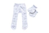 Dockor & Tillbehör - Heless Doll Tights with Socks - Snowflakes 28-35 cm - 4781