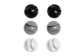 Kabel sleeve - D-LINE Cable Clip Set 2x Black 2x Grey 2x White - EU/CTBASE001