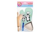 Docka, bamse och tillbehör - Heless Baking set with accessories Penguin - 232