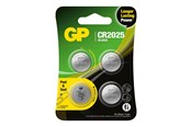 Battery - GP battery - safety seal - 4 x CR2025 - Li/MnO2 - GPPBL2025184