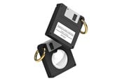 Andra mobiltillbehör - Elago Floppy Disc Case for AirTag Black - EAT-DISK-BK