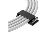 Kabel sleeve - Desire2 Enfold Cable Clips Black 40-pack - D2CCP40BK