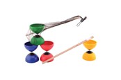 Utomhuslek - Outdoor Fun Diabolo Colored with Wooden Sticks (Assorted) - 29518