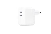 Mobile - Adapters & Chargers - Apple 35W Dual USB-C Power Adapter - MW2K3ZM/A