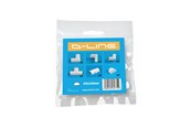 Kabel sleeve - D-LINE Adapter Kit 20x10mm White - CLOAP2010W