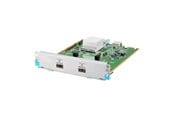 Nätverkskort (adaptrar osv.) - HP E - expansion module - 40 Gigabit QSFP+ x 2 - J9996A