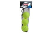 Fotboll och bollspel - Toi-Toys Adrenix Tennis Balls with Resealable Net 3 pcs. - 42487A