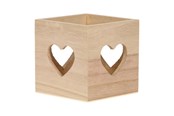 Konst- och hantverksmaterial - Playwood Tea light holder Heart - SL204A