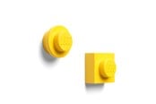 Barnrummet - LEGO MAGNET SET ROUND AND SQUARE - YELLOW - 40101732