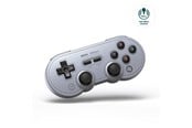 Spel Tillbehör - 8BitDo SN30 Pro Bluetooth Controller (Hall Effect) - Grey - Wireless Controller - Android - RET00413