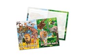 Leksaker - Folat BV Safari Invitations 8pcs. - 62010