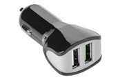 Mobile - Adapters & Chargers - CELLY CC2USBTURBOBK car power adapter - USB - CC2USBTURBOBK