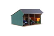 Docka, bamse och tillbehör - Kids Globe Agricultural Shed for Tractors Large 1:32 - 610193