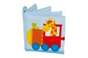 Babyleksaker - Goki Crinkle Booklet Animals on the Train - 65254