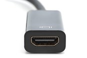 Displaykabel - DIGITUS DisplayPort to HDMI Adapter - 15cm - DB-340400-001-S