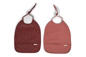 Babyvård - Filibabba Bib with ties 2-pack - Fall Flowers - FI-02282