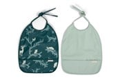 Babyvård - Filibabba Bib with ties 2-pack - Night - FI-02283