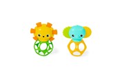 Babyvård - Bright Starts Character Oball Teether 2pk - BS-16762