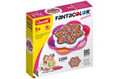 Babyleksaker - Quercetti FantaColor Mandala Daisy peg mosaic - 1200 pieces - QU-2101