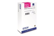 Skrivartillbehör-bläck-toner - Epson T7563 - L size - magenta - original - ink cartridge - C13T75634N