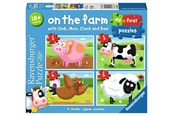 Pusselspel - Ravensburger On the Farm first puzzle 2/3/4/5p - 10107302