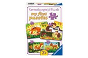 Pusselspel - Ravensburger Forest Animal Fun 2/4/6/8p - 12000854