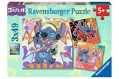 Pusselspel - Ravensburger Disney Stitch, 3x49pc - 12001070