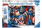 Pusselspel - Ravensburger Marvel Hero - Captain America, 100pc XXL - 12001073