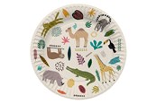 Leksaker - Folat BV Plates Zoo Party 8pcs. - 61929