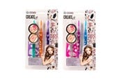 Kreativa spel - CREATE IT! Beauty Tattoo Fragrance Pens 3pcs + Template (Assorted) - 84208