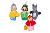 Docka, bamse och tillbehör - Goki Finger Puppets Little Red Riding Hood 4 pcs. - 51898