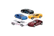 Leksaksbil - Johntoy Super Cars Die-cast Car 5 pcs. (Assorted) - 26907