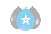 Leksaker - Haza Witbaard Balloons Baby Boy 6pcs. - 437335