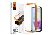 Mobiltelefontillbehör-Skyddsfilm - Spigen Glass tR AlignMaster 2 Pack -  Samsung Galaxy A35 - AGL07772