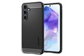 Mobile - Covers & Cases - Spigen Rugged Armor - matte black - Samsung Galaxy A55 - ACS07500