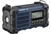 DAB, Nätverk & Klockradio - Sangean MMR-99 - Bluetooth - Handcrank - Solar Radio - DAB/DAB+/FM - Mono - Blue - A500480