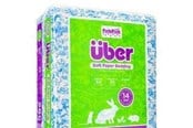 Gnagare - Über - Soft Paper Bedding 36l Blue/White - (45050) - 45050